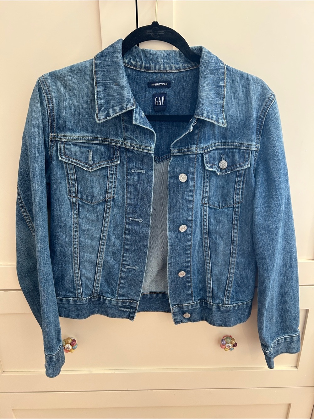 GAP Light Blue Women's Denim Jacket size small